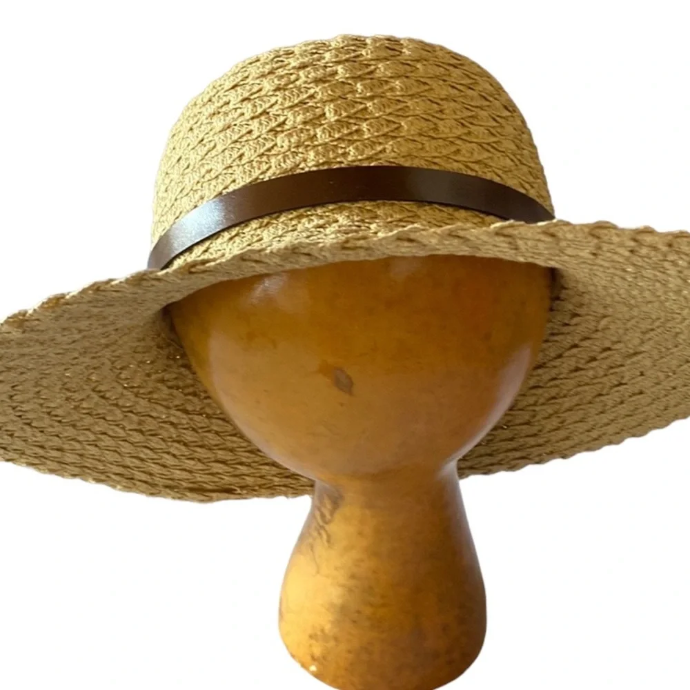 Made 100% Paper Hat  Band is Faux Leather High Quality